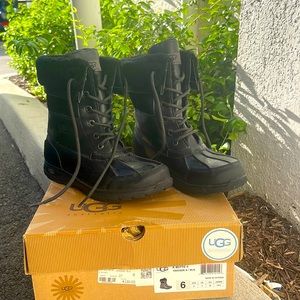 UGG waterproof black boots